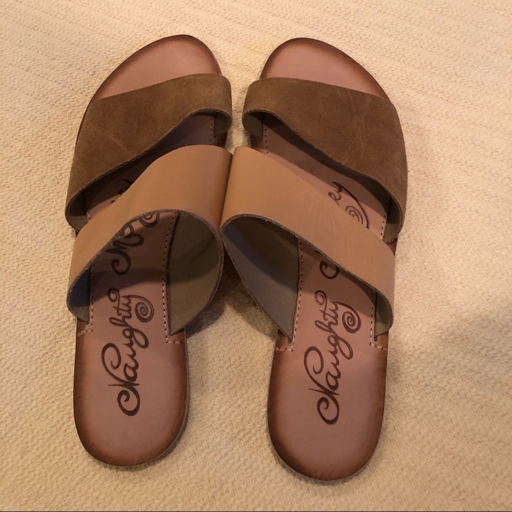 Brand New Naughty Monkey Sandals SZ 8